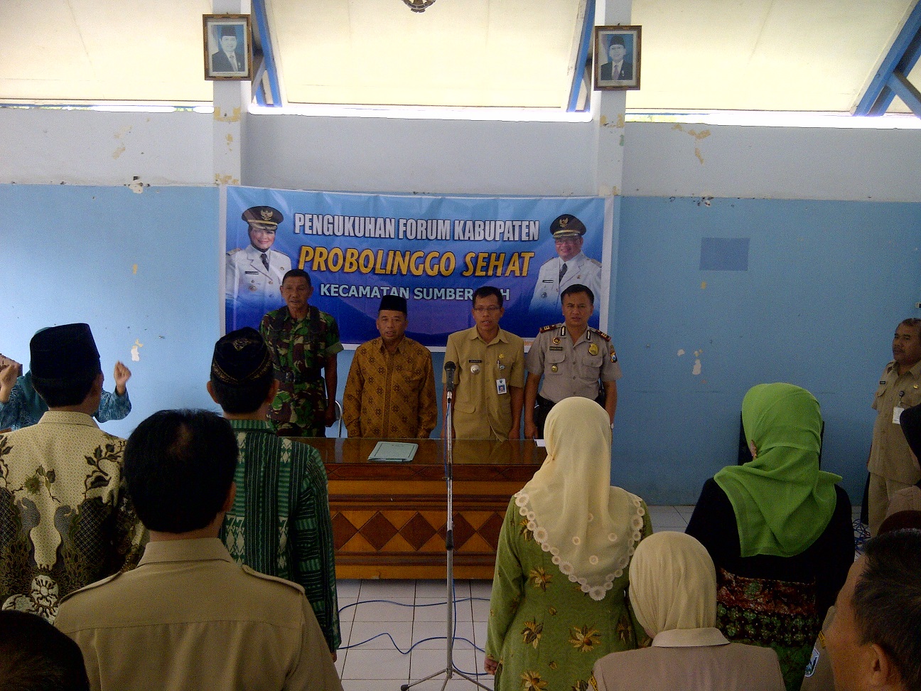 Pengukuhan Forum Kabupaten Sehat