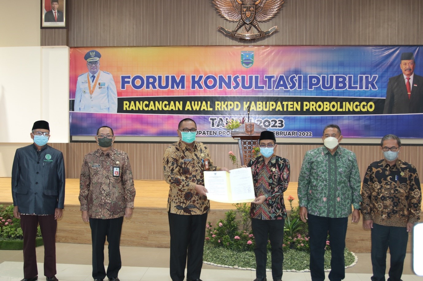 Forum Konsultasi Publik Ranwal RKPD Kabupaten Probolinggo 2023