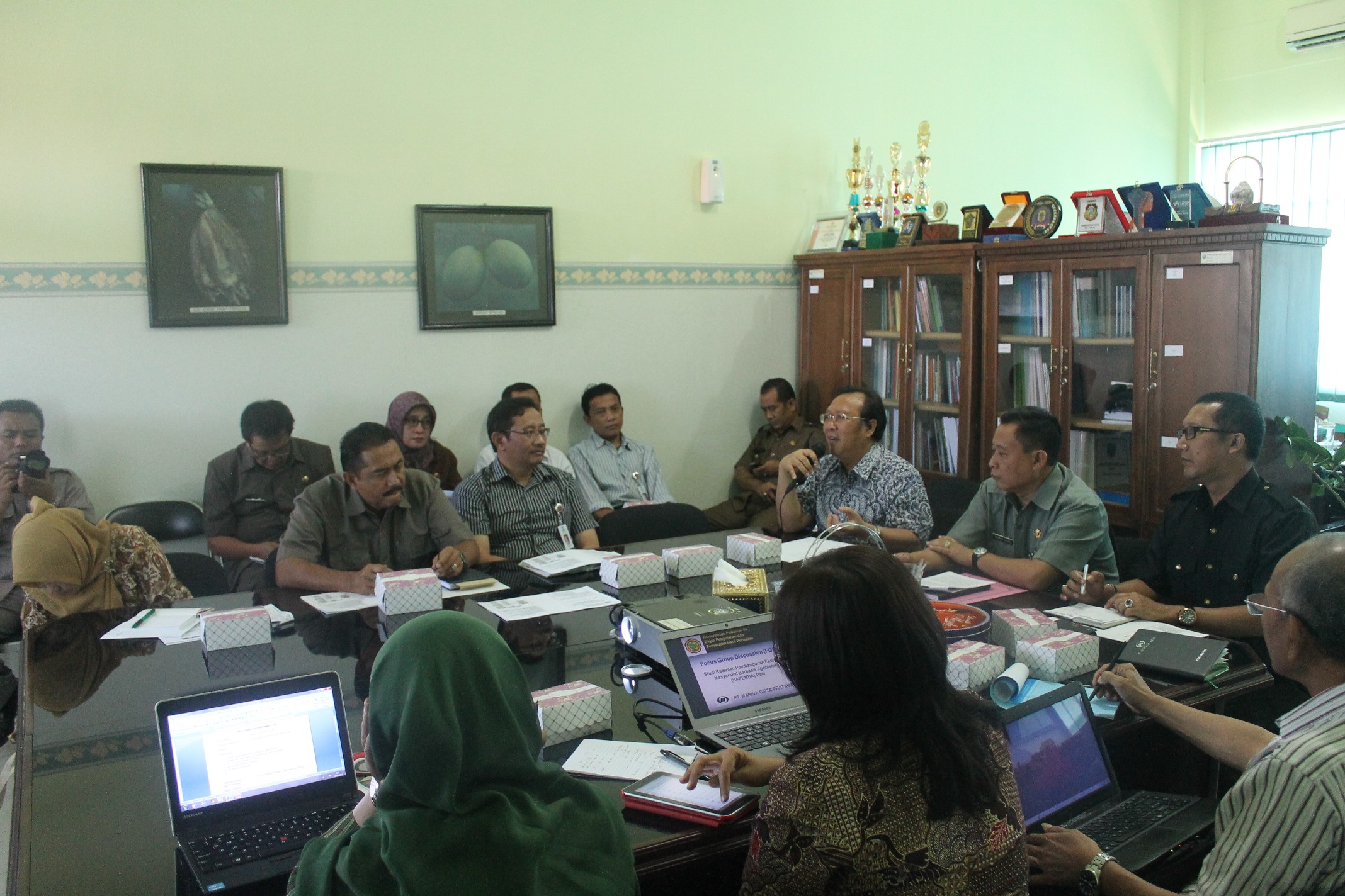 Studi kawasan pembangunan Ekonomi Masyarakat berbasis Agribisnis KAPEMBA