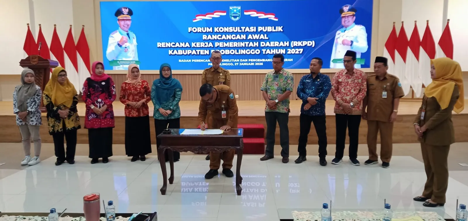 Pemerintah Kabupaten Probolinggo Menggelar  Forum Konsultasi publik (FKP)  Ranwal RKPD 2027